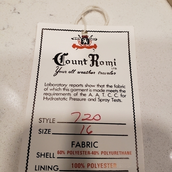 Count Romi Purple Trench Coat - Picture 6 of 11